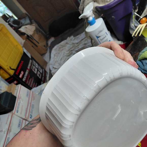 CorningWare French White oval casserole dish,2.8 liter - Picture 4 of 4